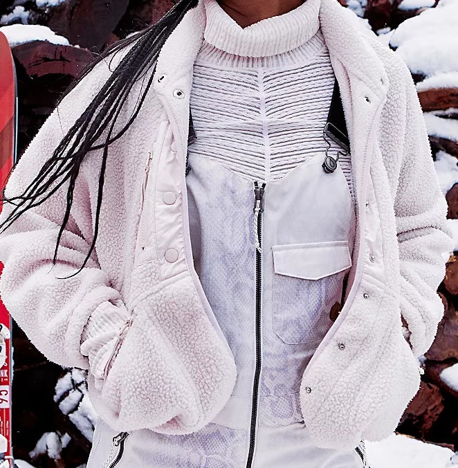 FREE PEOPLE Womens Hit the Slopes Jacket