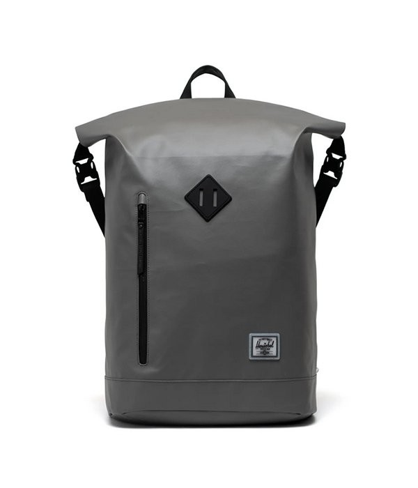 Roll Top Backpack in Gargoyle