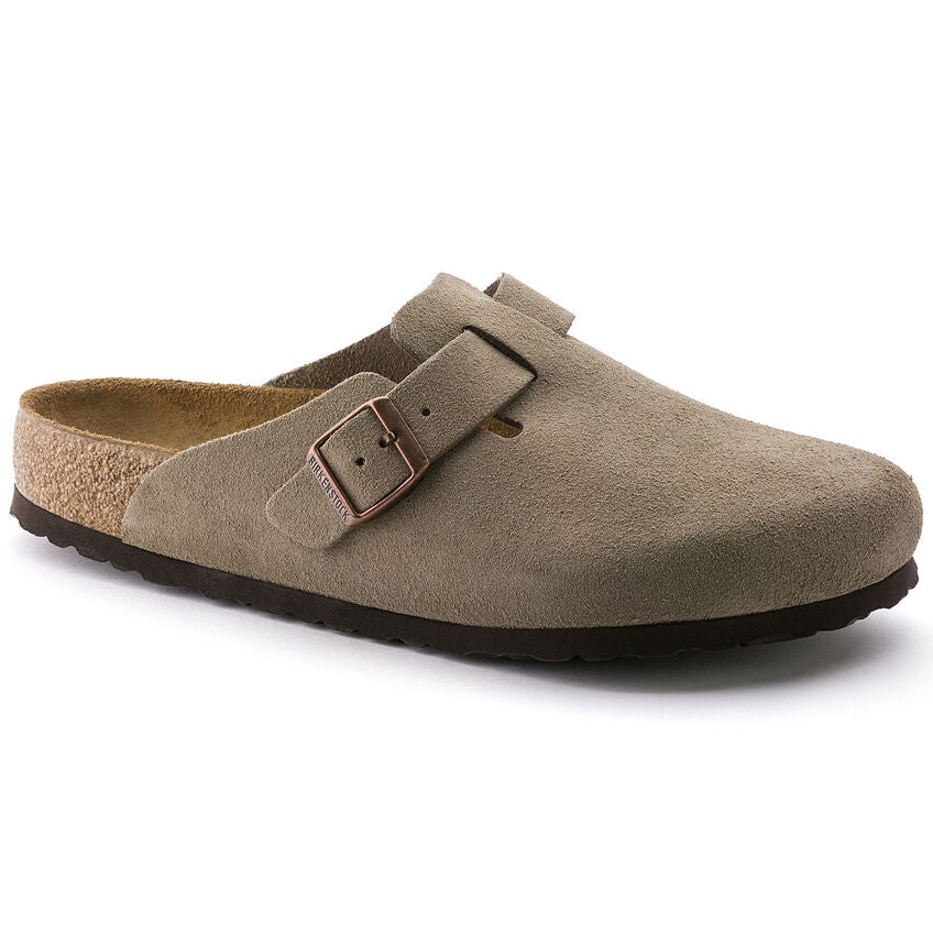 Narrow Boston Taupe Suede S/FB