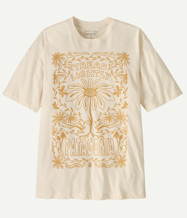 Womens Tread Lightly Oversized Organic T-Shirt