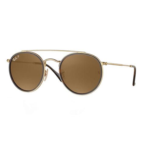 Round Double Bridge - GOLD/BROWNCLASSIC - 51
