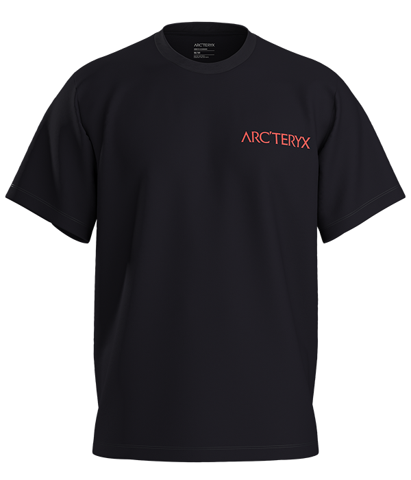 Mens Kragg SL Cotton Blurred Bird SS