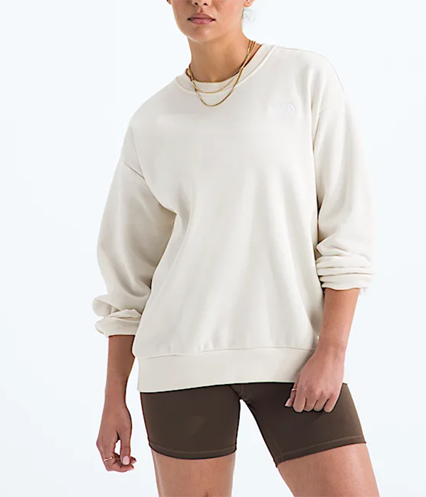 Womens Evolution Simple Dome Oversized Crew