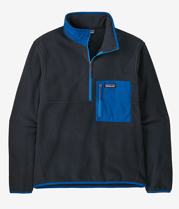 Mens Microdini 1/2 Zip P/O