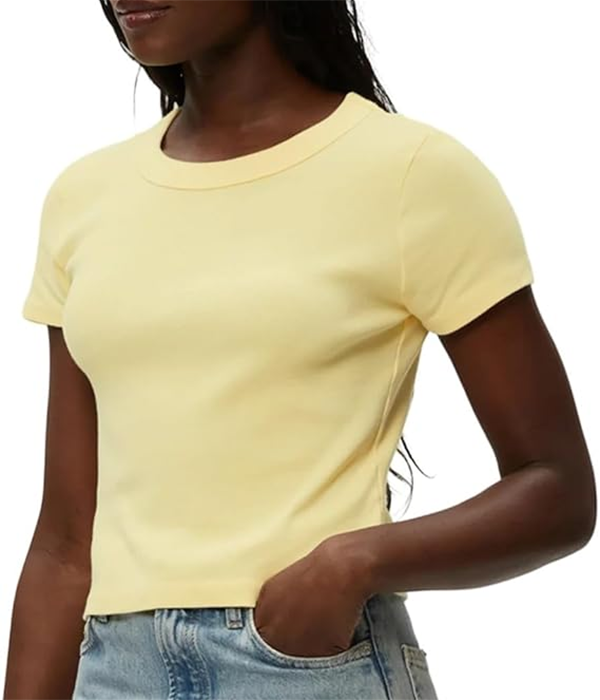 Womens Mimi Crop Tee