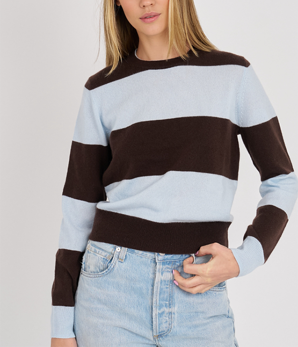 Womens Crew Rugby Stripe