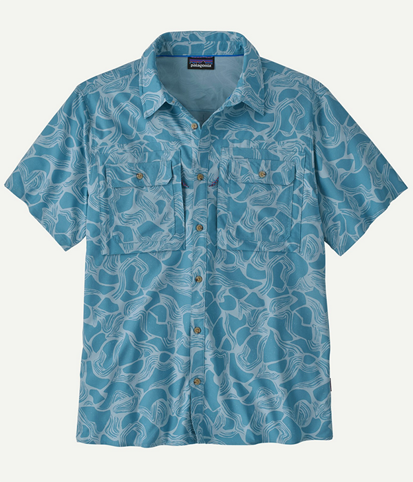 Mens S/S Self Guided Sun Shirt