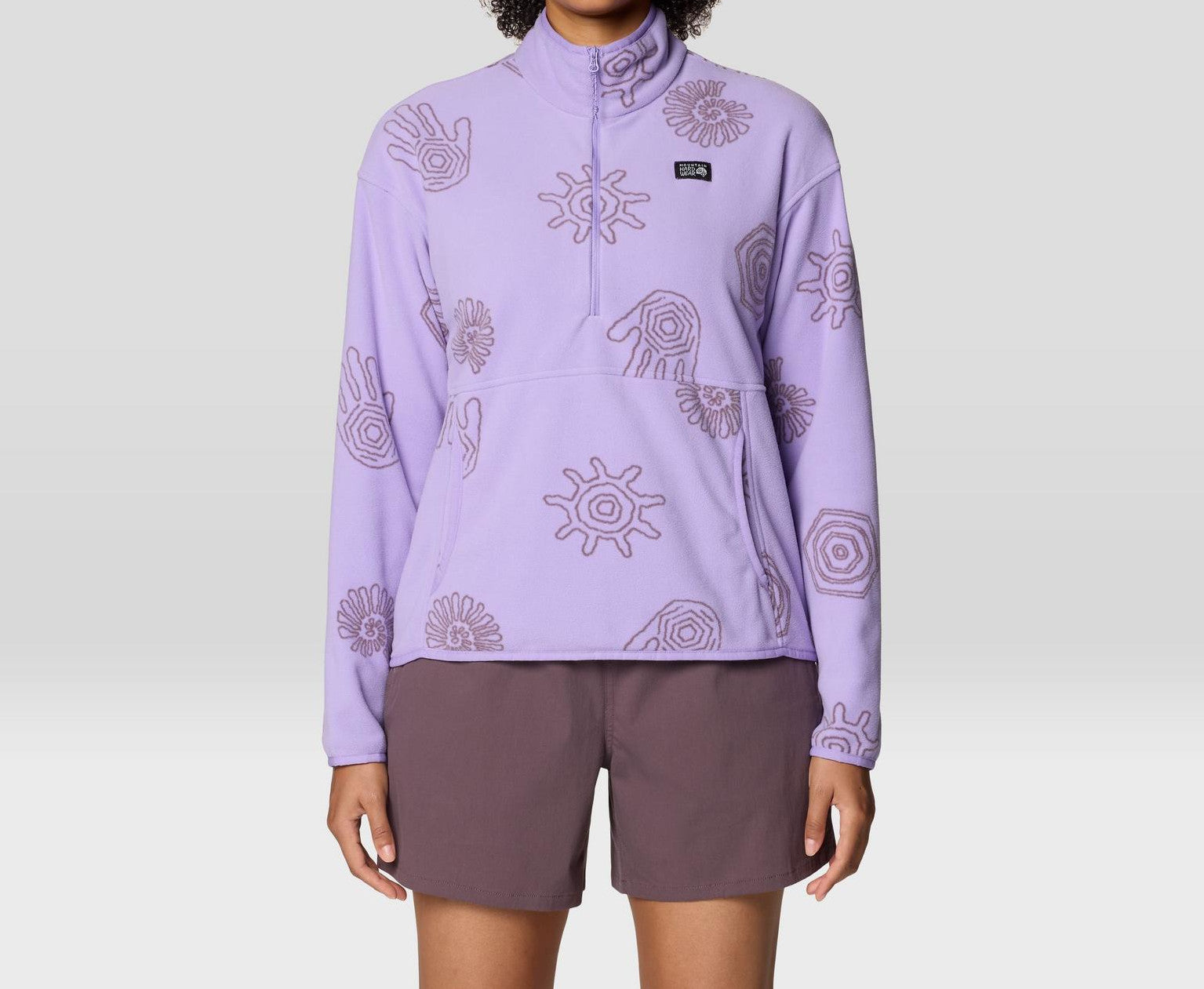 Womens Microchill Half Zip