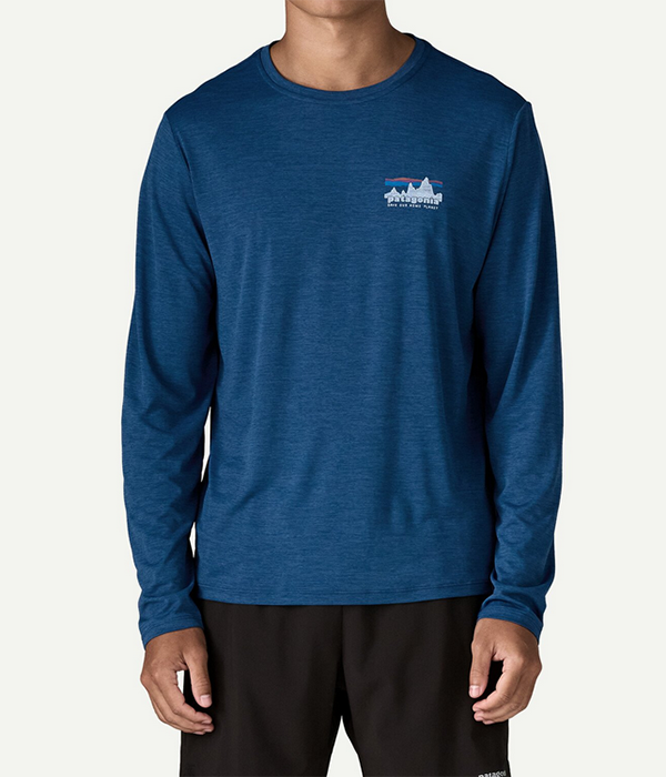 Mens L/S Cap Cool Daily Shirt - '73 Skyline