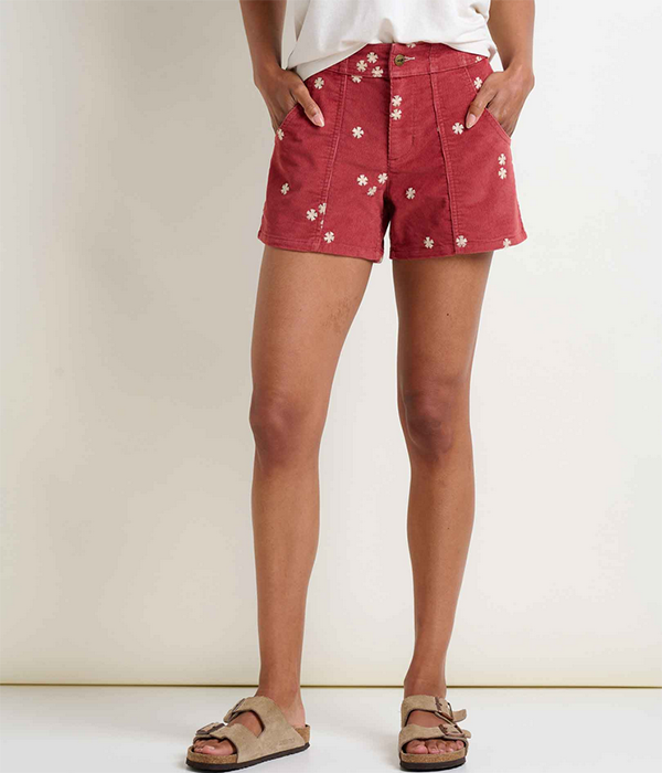 Womens Coaster Cord Short