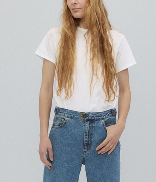 Womens Good Tee in Milk