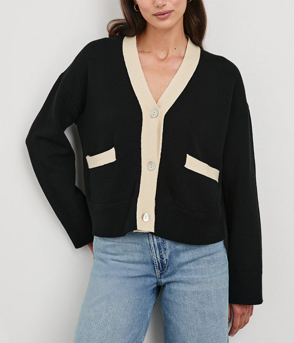 Womens Geneva in Black Ivory