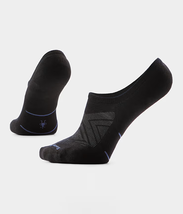 Unisex Run Targeted Cushion No Show Socks