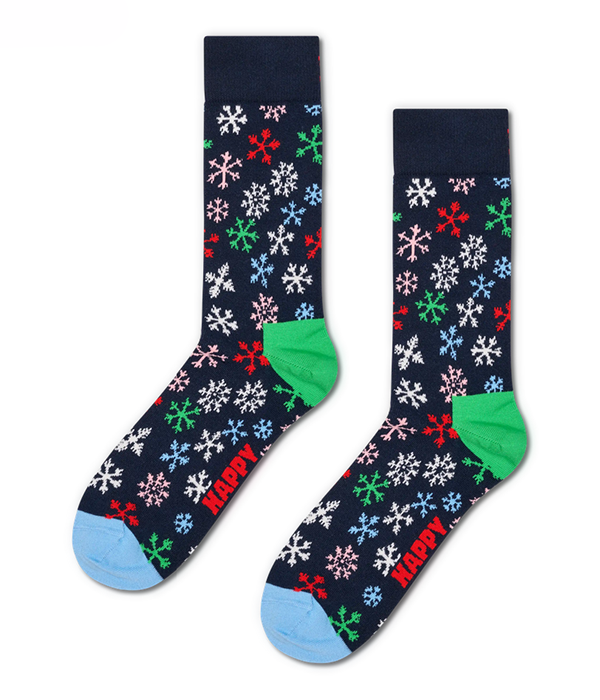 Mens Snow Sock in Navy
