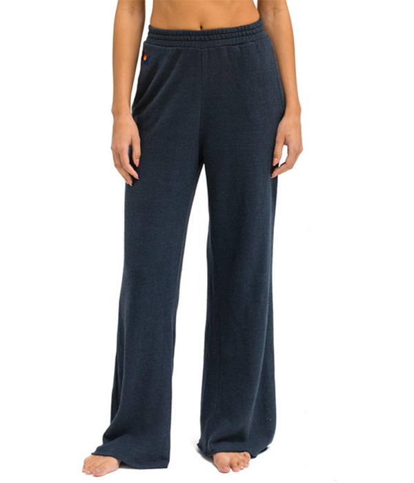 Wide Leg Womens Pocket Sweatpants
