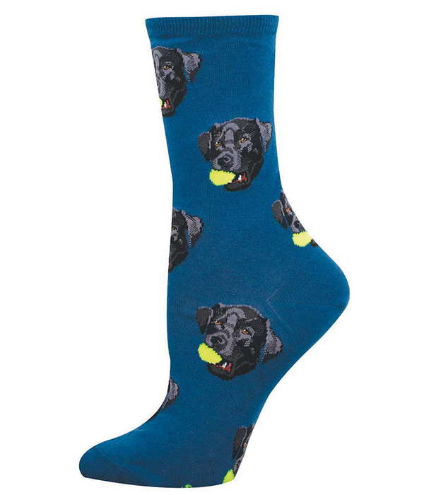 Womens Black Lab Sock
