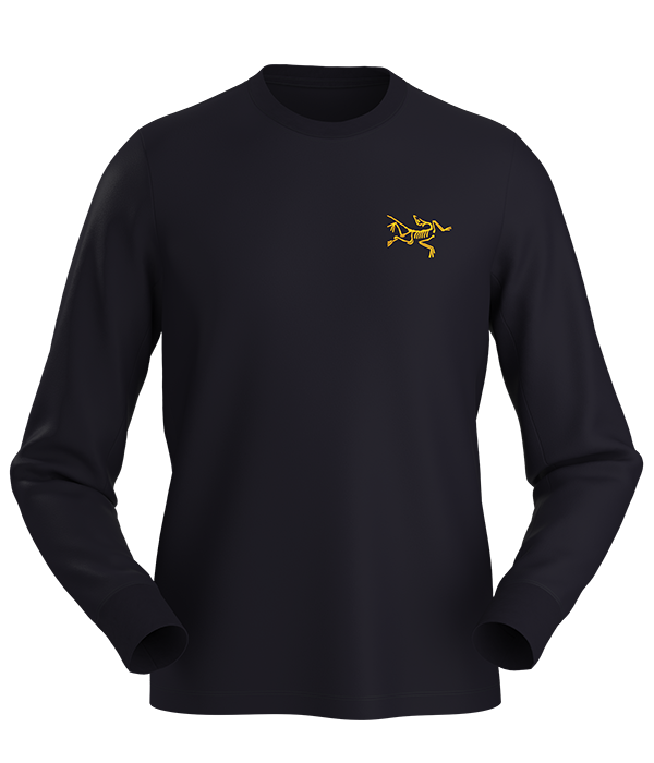 Mens Arc'Multi Bird Logo LS