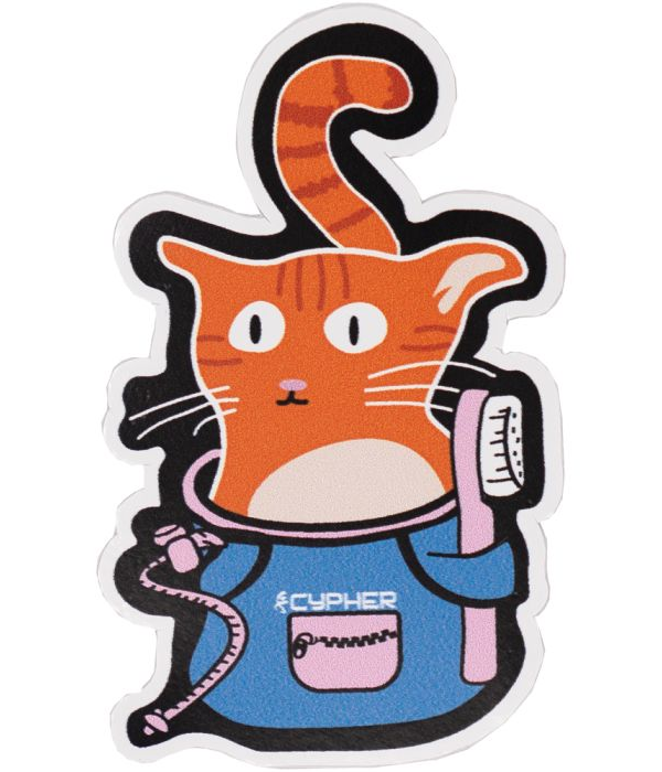 Cypher I Woke Up Like This Sticker