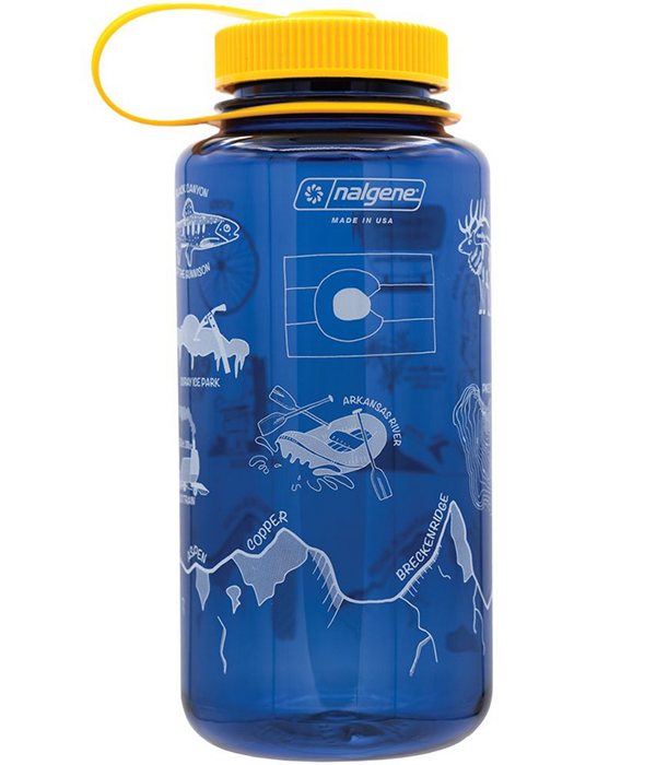 Wide Mouth 32oz Sustain in Colorado State Demin