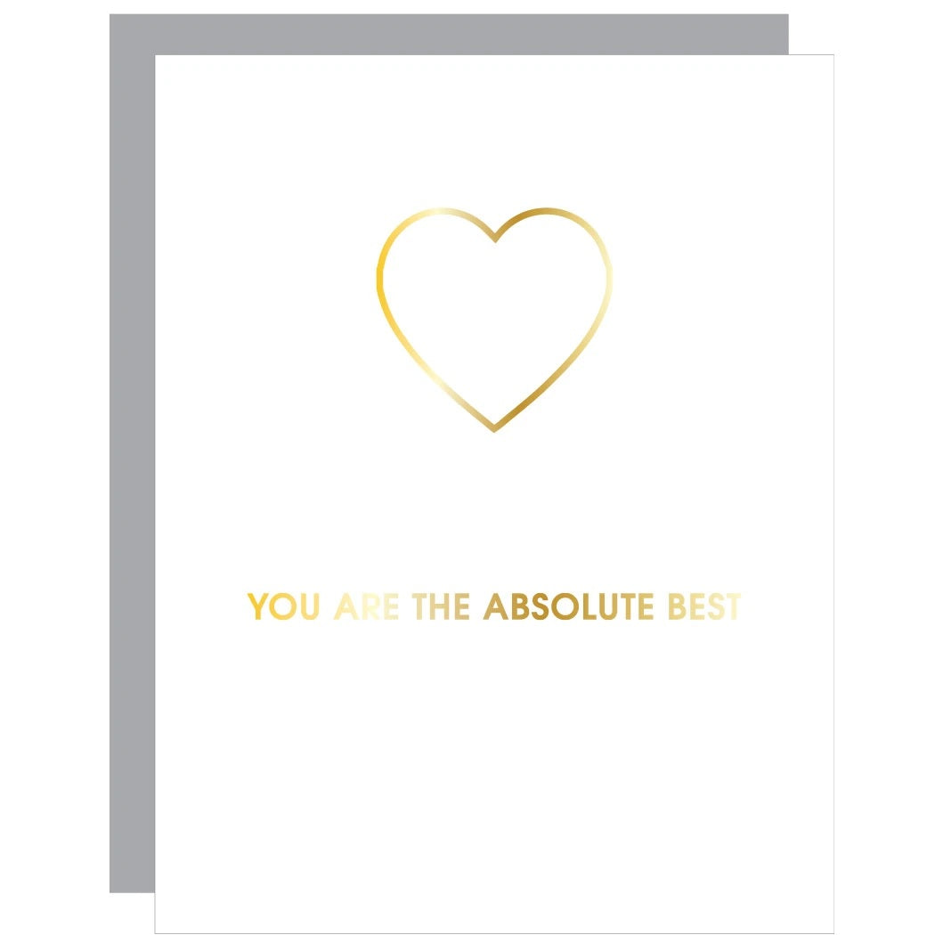 Absolute Best Friendship Heard Card