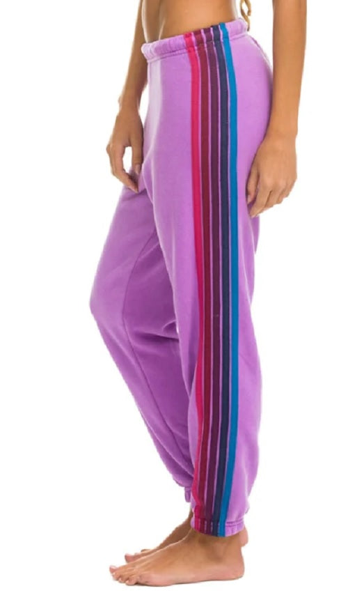 AVIATOR NATION 5 Stripe Sweatpants