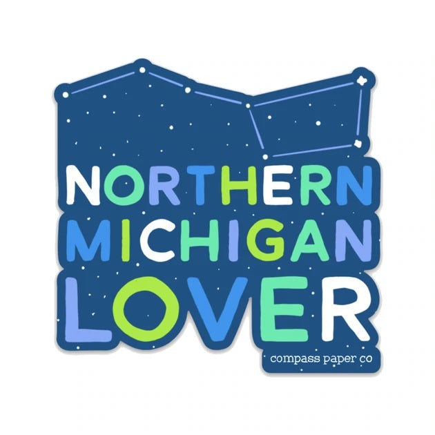 Northern Michigan Lover Sticker
