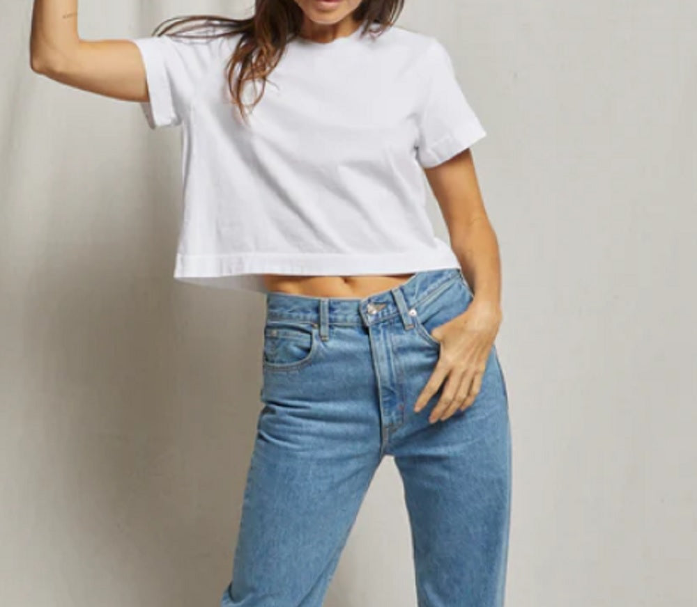 Womens Cher Ringspun Cotton Tee