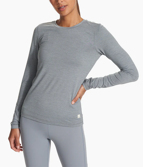 Womens L/S Lux Crew