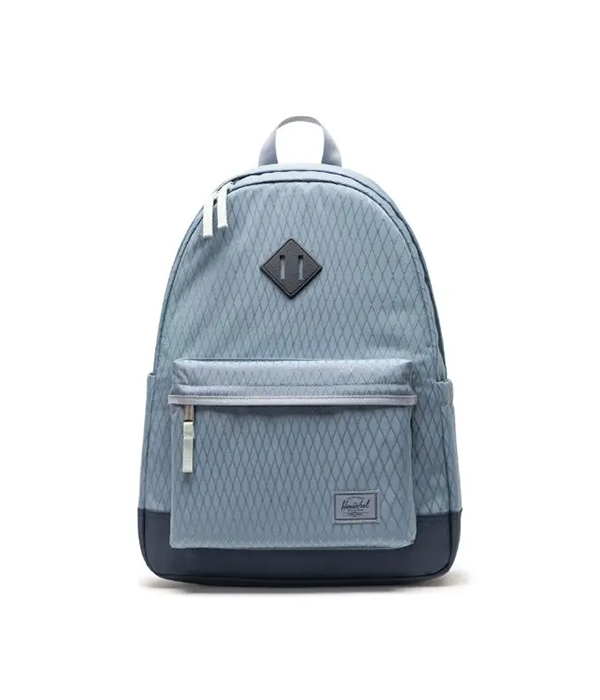 Herschel Heritage Backpack in Blue Mirage Diamond/Sea Storm