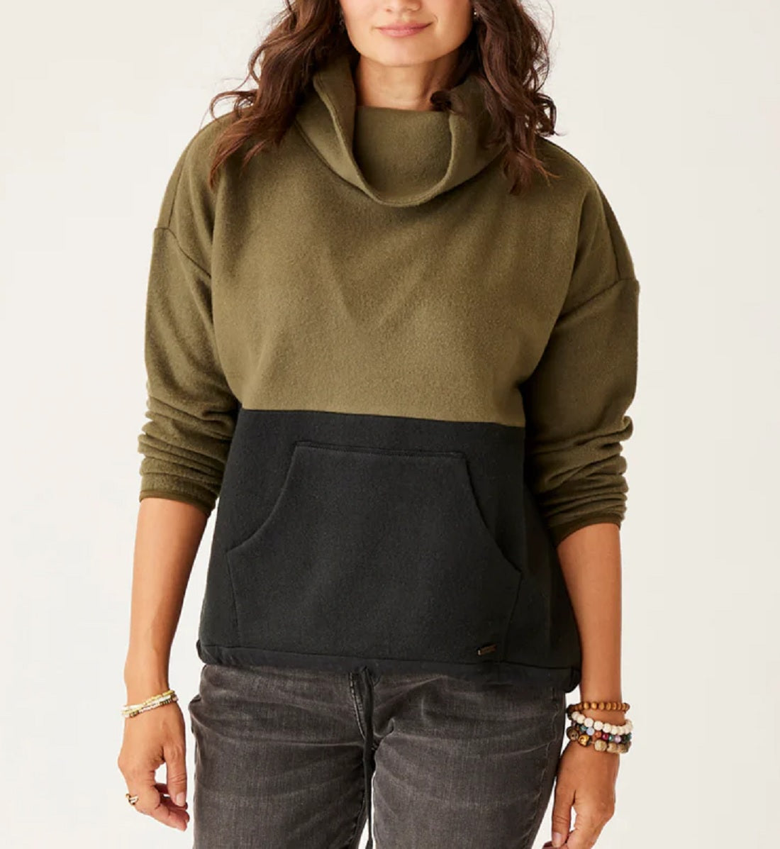 Womens Rowayton Colorblock Cowl