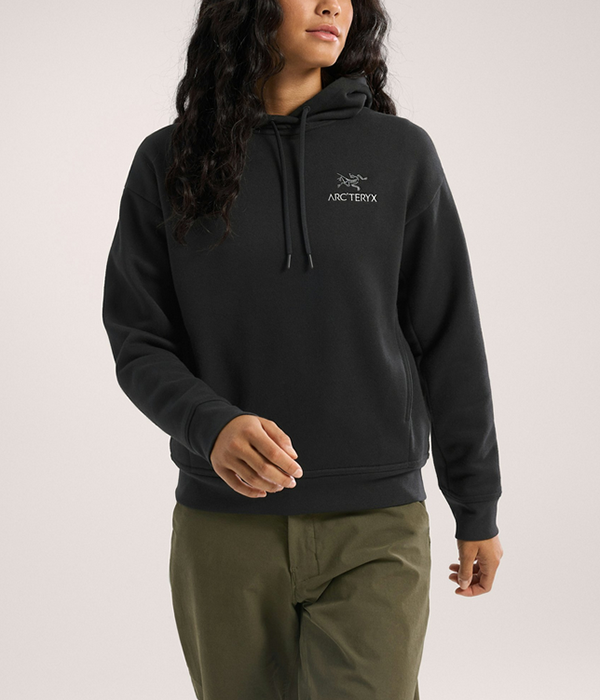 Womens Emblem Fleece Hoody