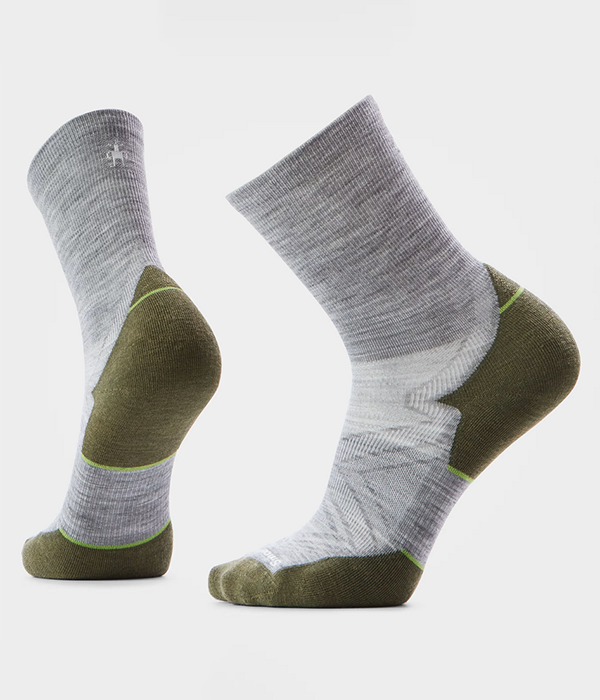 Run Targeted Cushion Mid Crew Socks