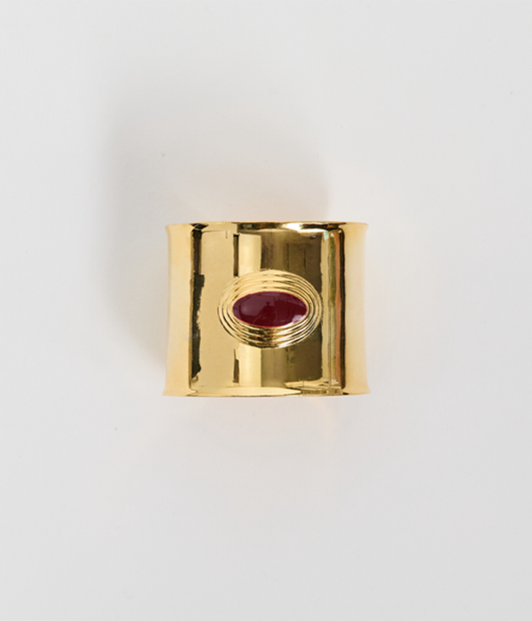 Womens Matilde Cuff in Gold
