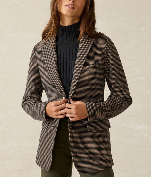 Inlet Houndstooth Blazer