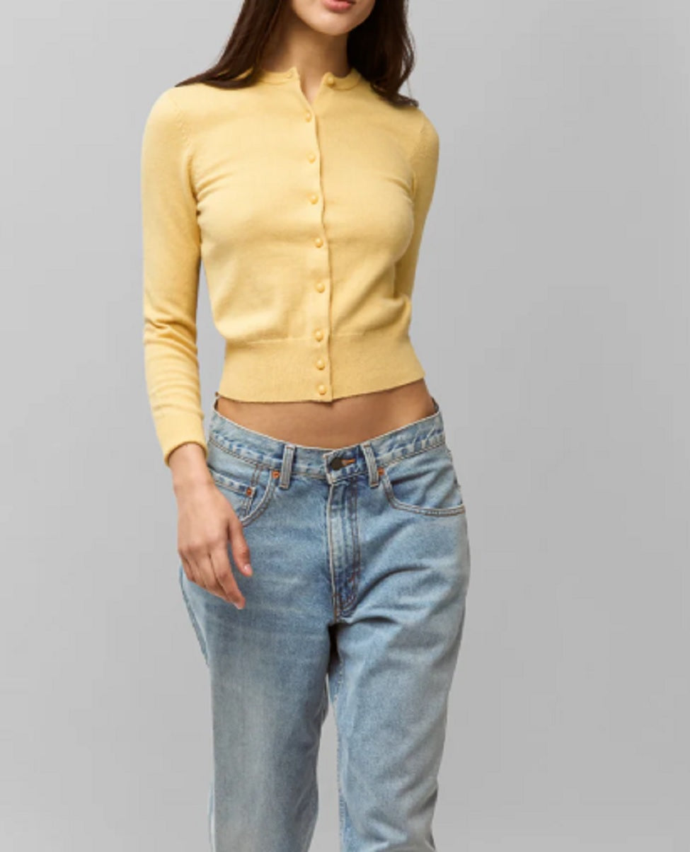 Womens Emelie Cropped Cardigan