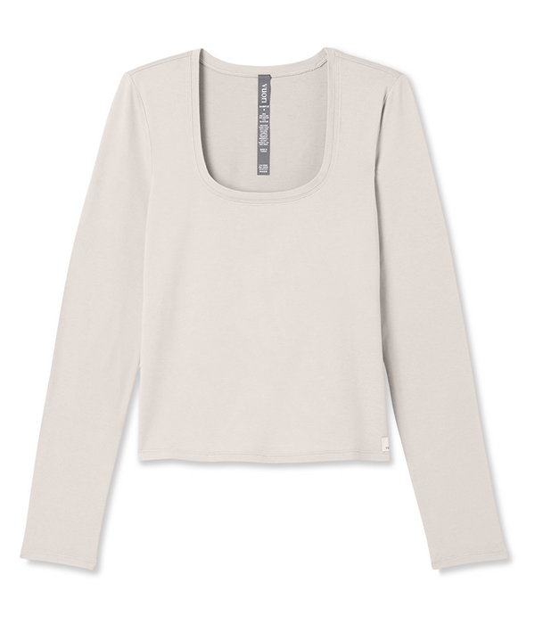 Womens L/S Halo Essential Scoop