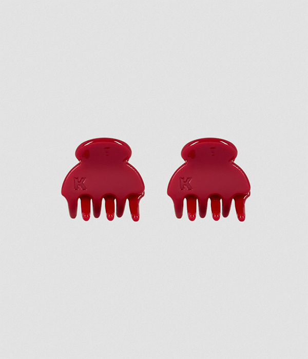 Baby Hair Claw Clip (Set of 2) â€” Maraschino