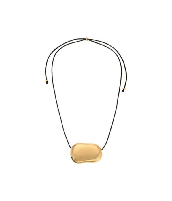 Womens Julia Necklace - Gold / Black