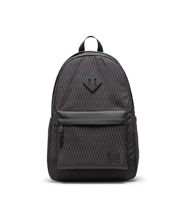 Herschel Heritage Backpack in Black Diamond/Black S26