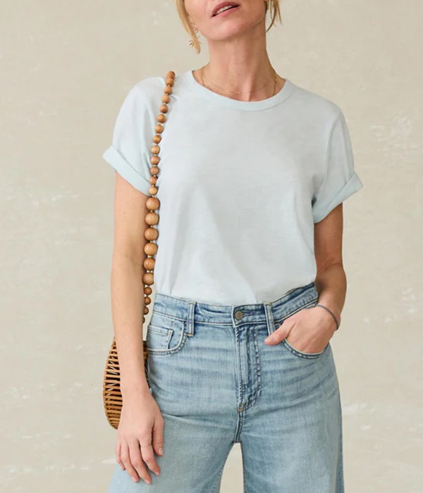Womens Sunwashed Essential Tee