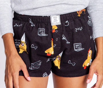 Womens Flannels Short