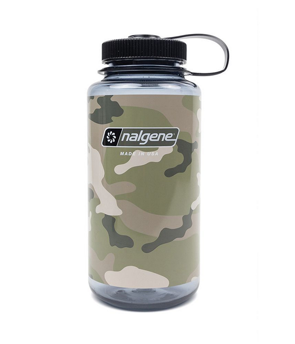 Wide Mouth 32oz Sustain in Camo Grey