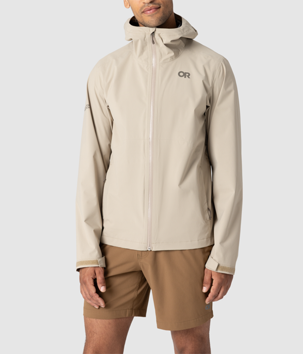 Mens Stratoburst Stretch Rain Jacket