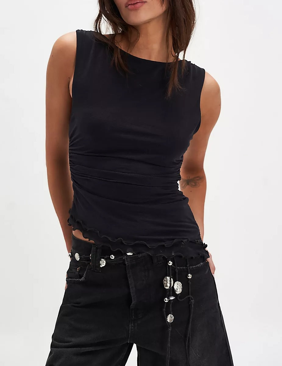Womens Ash Knit Top
