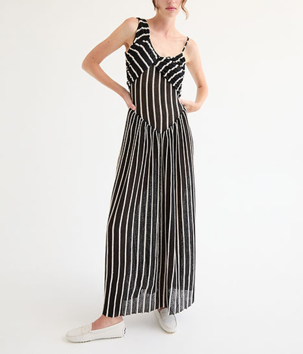 Womens Ikia Knitted Fabric Dress