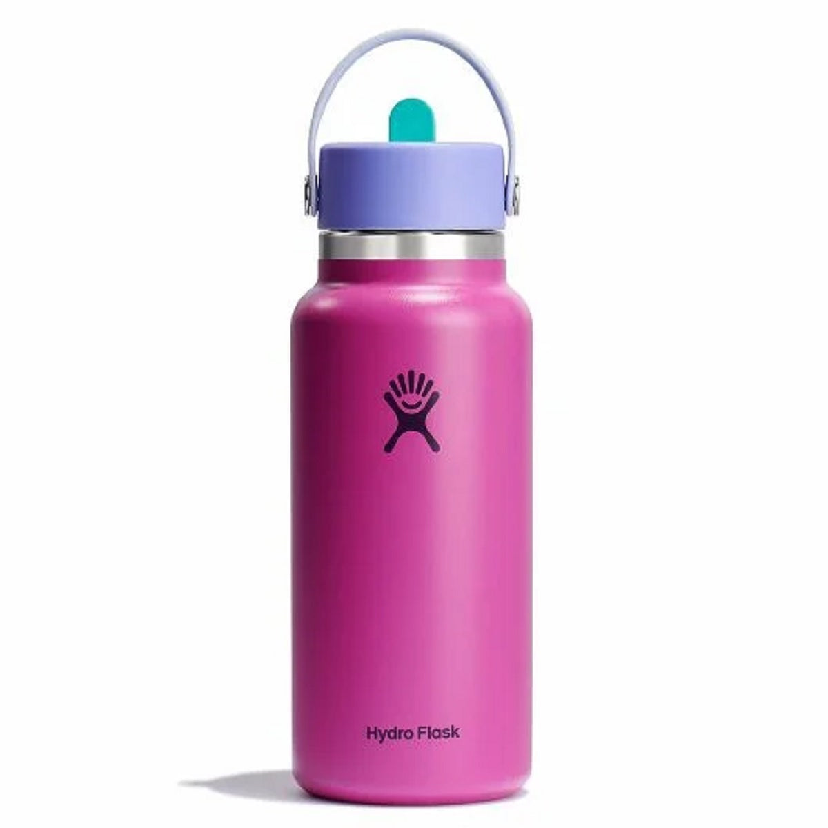 32 Oz Wide Flex Straw Cap Le - Holiday Punch