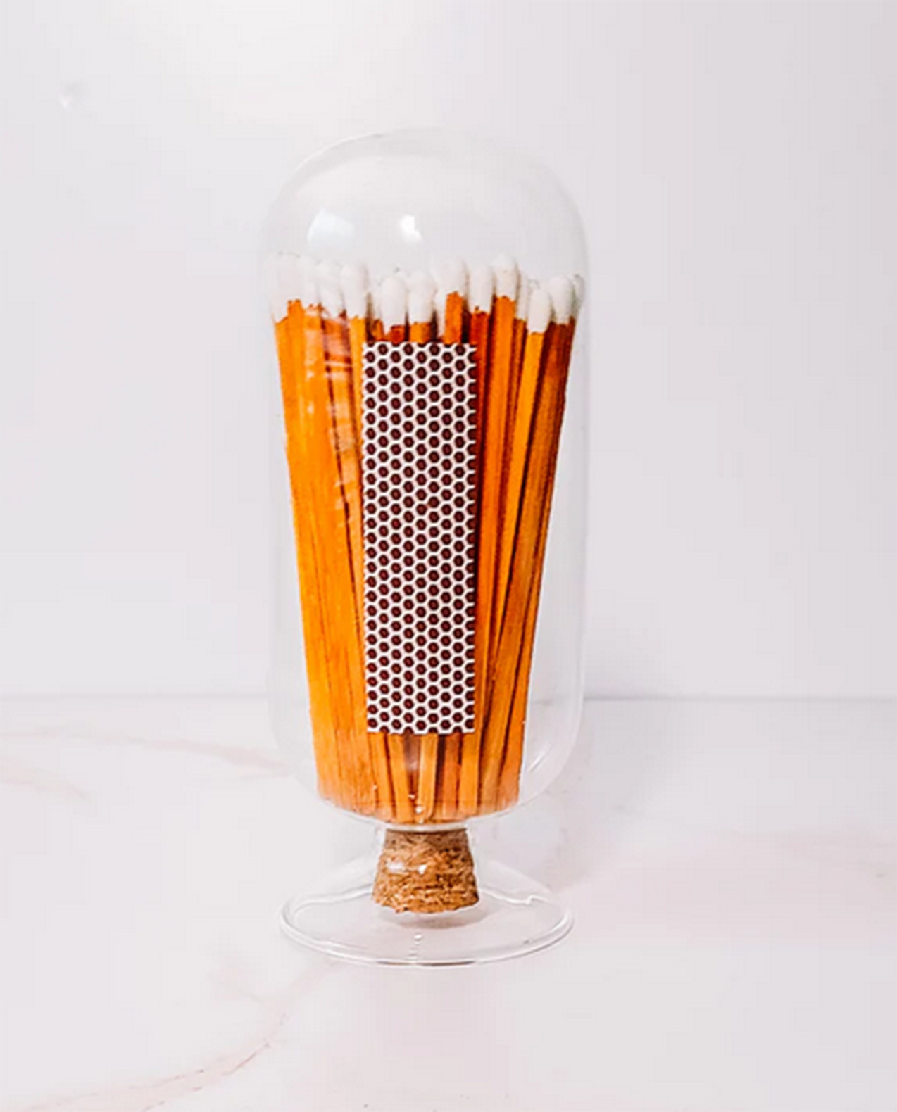Matches in Cloche Jar