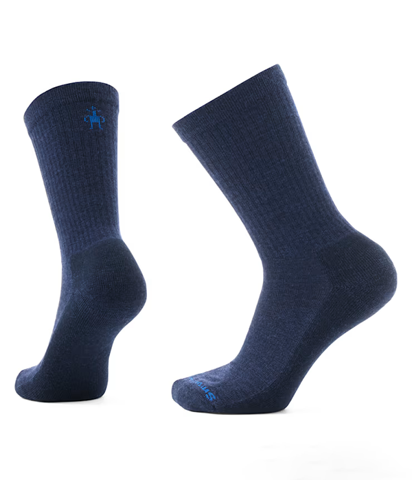 Everyday Solid Rib Crew Socks