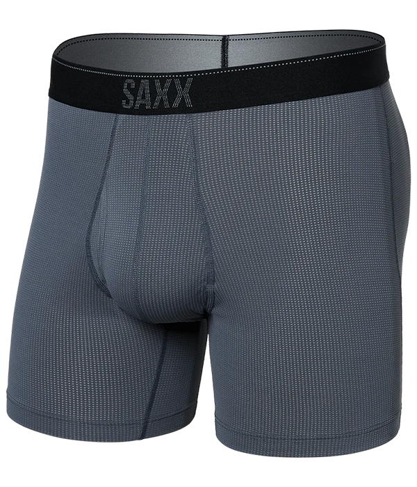Mens Quest Quick Dry Mech Boxer Brief Fly