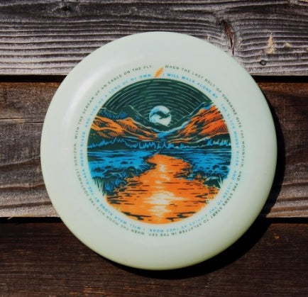 BLACK MUDDY RIVER Poster Art Frisbee 175gm glow / grateful dead